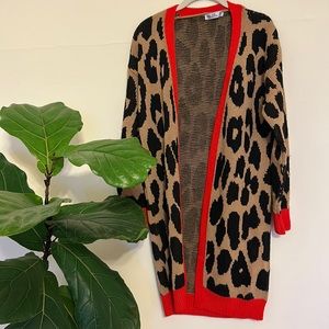 Cute print cardigan